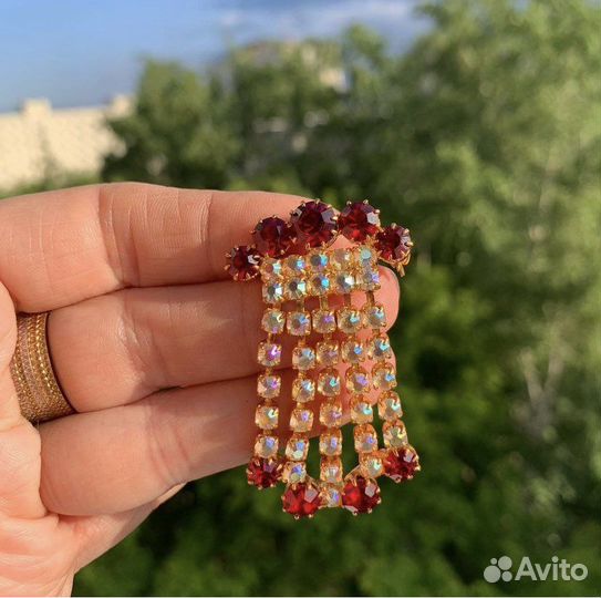 Винтажный гарнитур Яблонекс Чехословакия