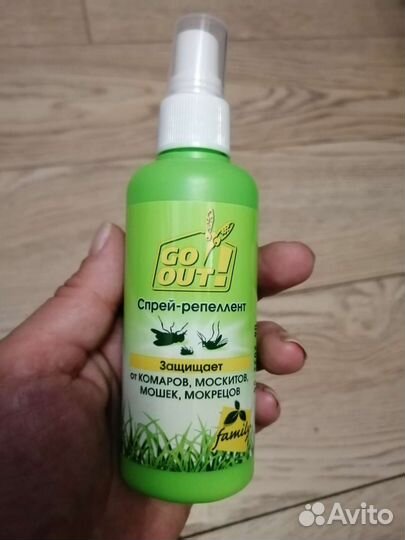 Спрей от комаров