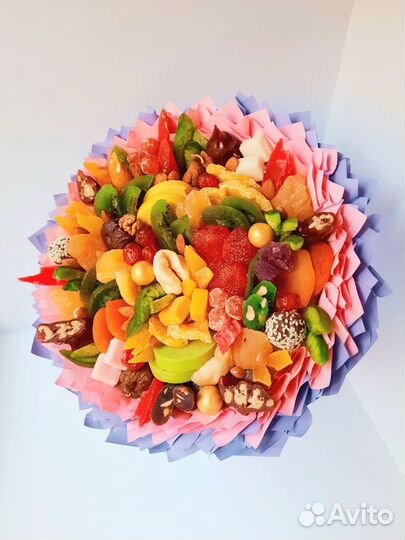 Съедобный букет сухофрукты