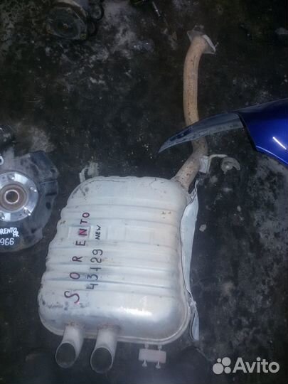 Выхлопная система Kia Sorento 2 XM 2.4 G4KE