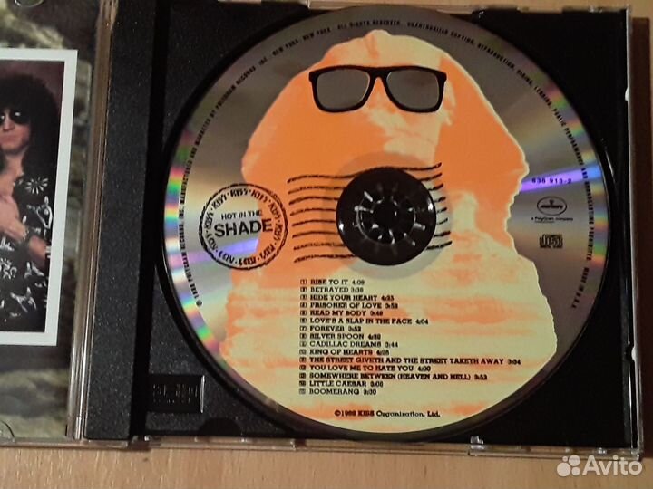 Фирменный CD-диск группы Kiss