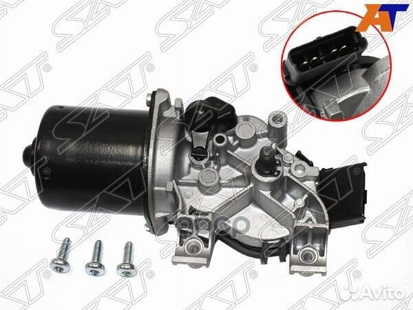 Мотор трапеции стеклоочистителя nissan note 05