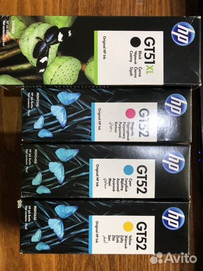 Оригинальные струйные картриджи HP