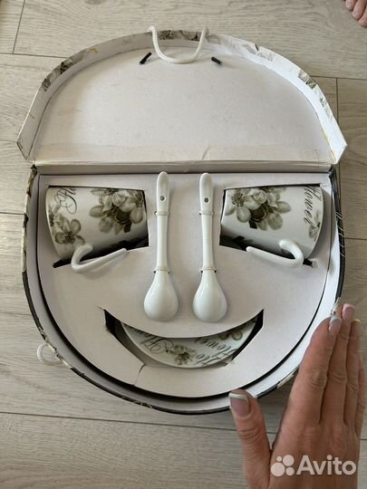 Набор кофейного сервиза для двоих