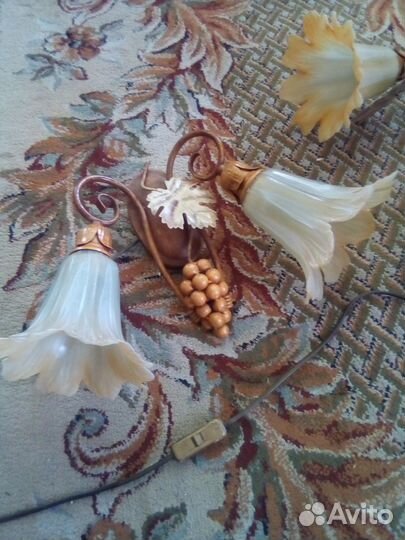 Люстра и бра комплект