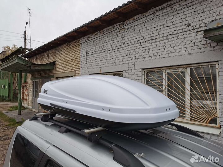 Автобокс Way-box 460 литров белый матовый