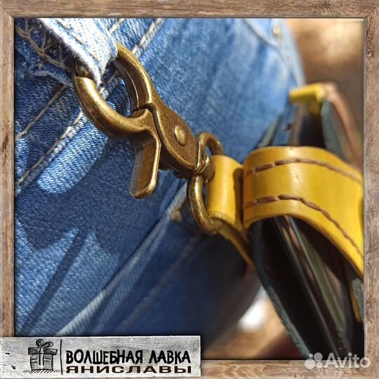 Кожаный чехол-кобура для телефона