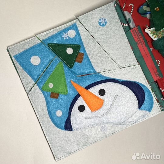 Новогодняя книжка-игрушка