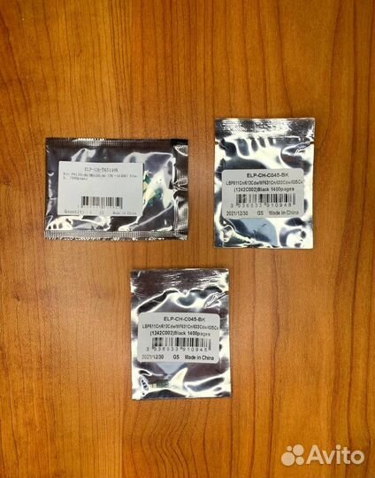 Чипы для картриджей (разные)