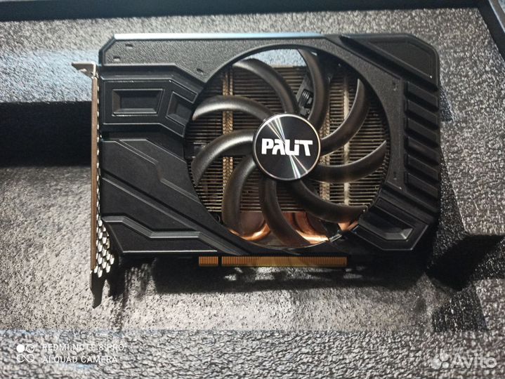 Видеокарта Palit GeForce GTX 1660 super StormX