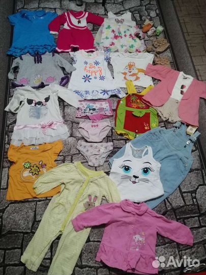 Вещи пакетом на девочку