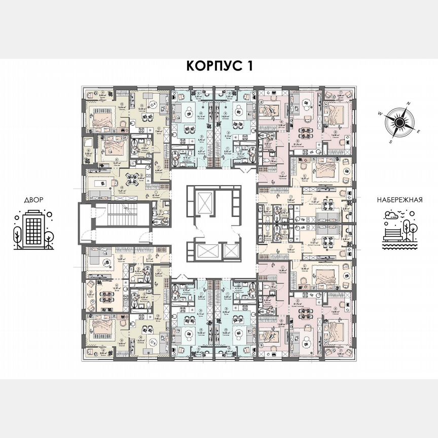 Квартира-студия, 31,1 м², 6/23 эт.