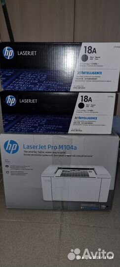 Принтер лазерный hp laser jet pro M104a