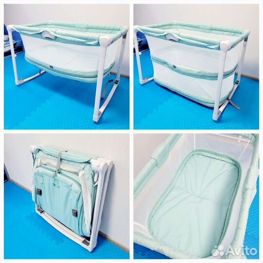 Кроватка-манеж Chicco ZIP/GO Aquarelle