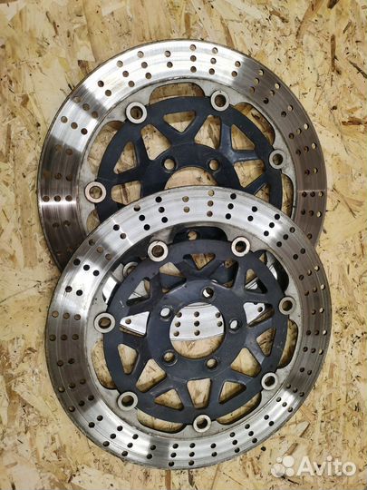 Диски тормозные перед Kawasaki ZZR 400 -1 1990-199