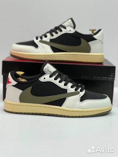 Кроссовки Nike air Jordan 1 Travis Scott