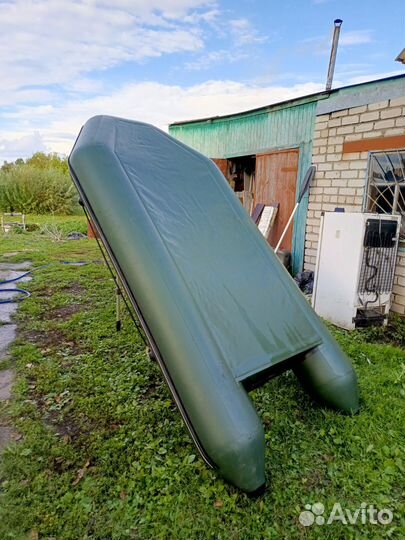 Лодка пвх 2800 с мотором Hangkai 4