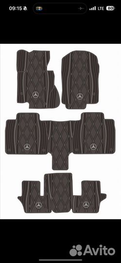 Коврики Maybach на Mercedes