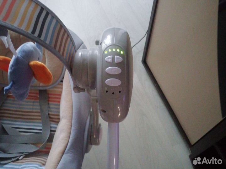 Детские электронные качели для новорожденных