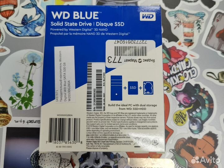 Ssd wd blue 500gb