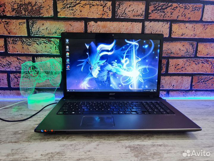Игровой Acer 17'3 i5 4GB видео 12GB озу SSD