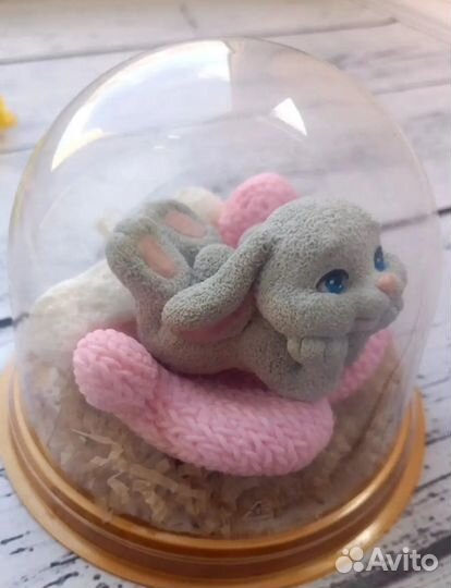 Форма для мыла зайка