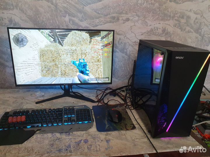 Игровой компютер (системник) 8 ядер 1000гб