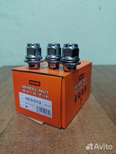 Гайки Masuma 12x1.5 короткие с шайбой D 30mm под к