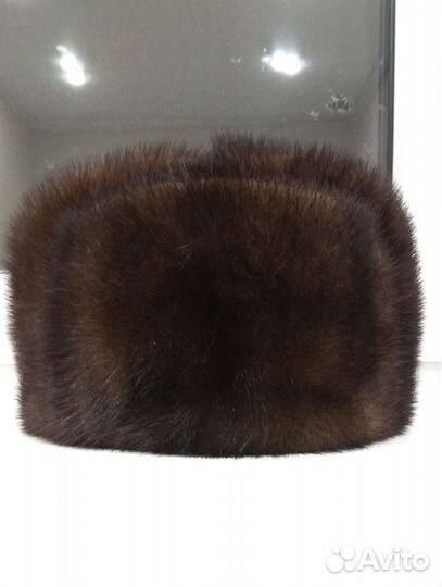 Норковая шапка мужская