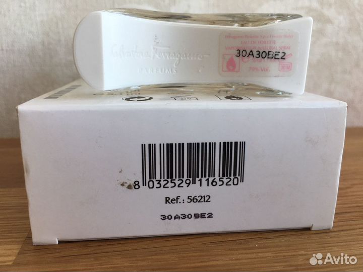 F for Fascinating S.Ferragamo edt 50мл старый выпу