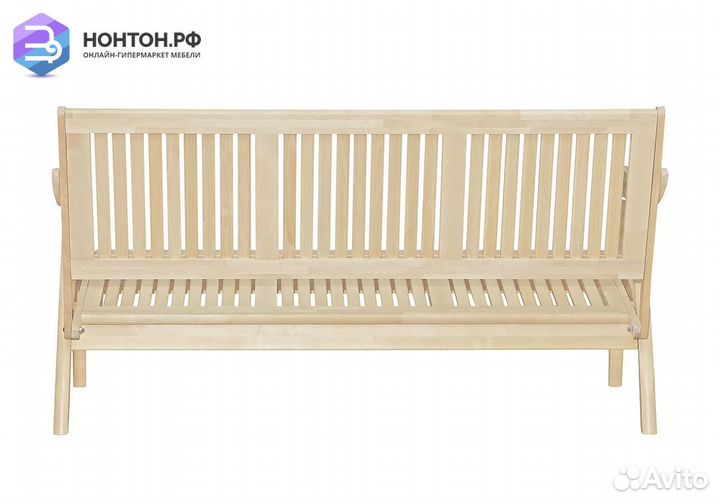 Диван-скамья Массив с решеткой