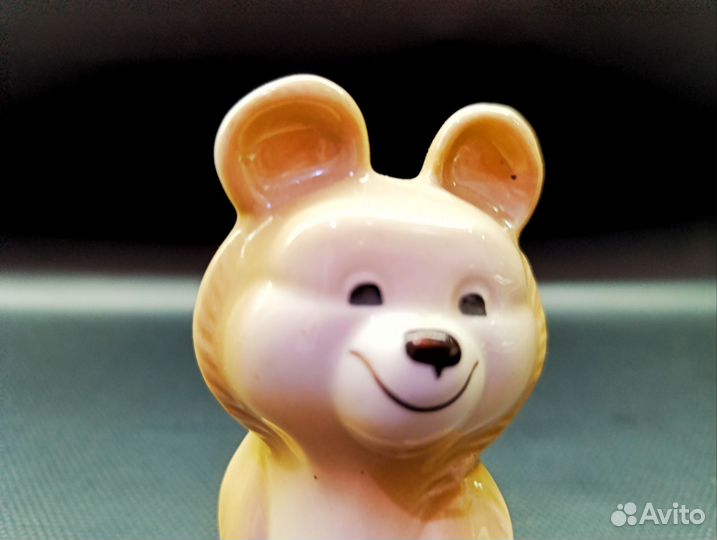 Статуэтка винтажная Олимпийский мишка СССР