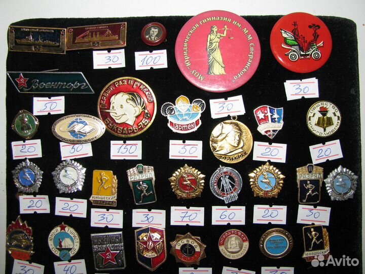 Значки СССР. Разные темы