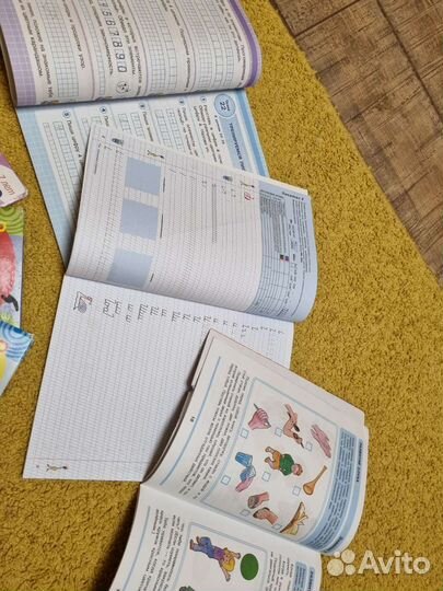 Уч пособия для дошкольников и первоклассников