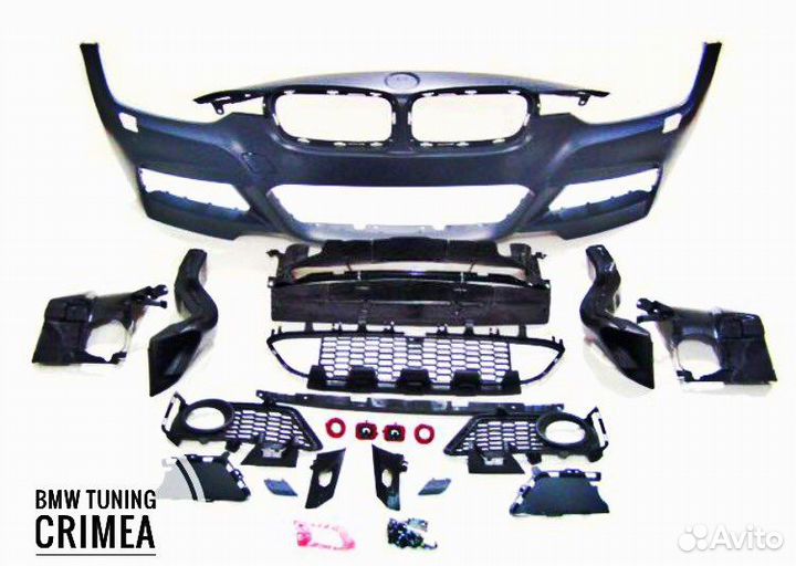 Обвес Бмв ф30 м Пак м тех