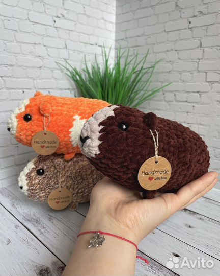 Вязаные морские свинки