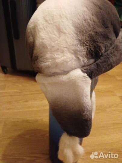 Норковая шапка ушанка