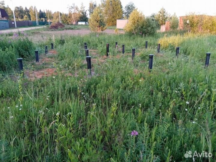 Винтовые сваи под ключ