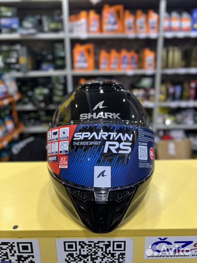 Мотошлем shark spartan RS carbon skin DAD