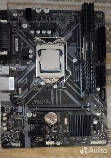 Материнская плата с процессором i3 9100f