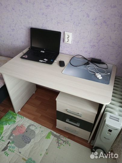 Компьютерный стол белый бу