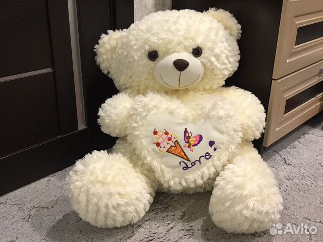 Плюшевый медведь большой