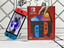 Новый Прошитый Nintendo switch oled