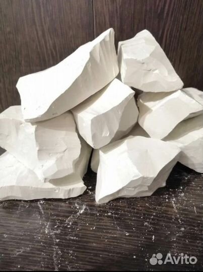 Природный мел и глина