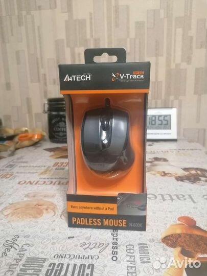 Компьютерная мышь a4tech n-600x-1, USB. Новая