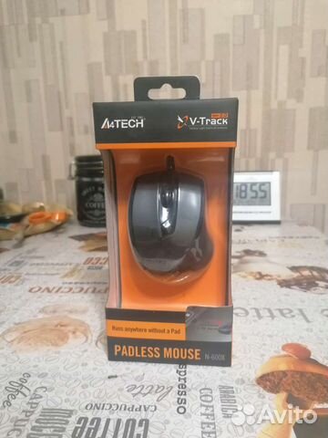 Компьютерная мышь a4tech n-600x-1, USB. Новая