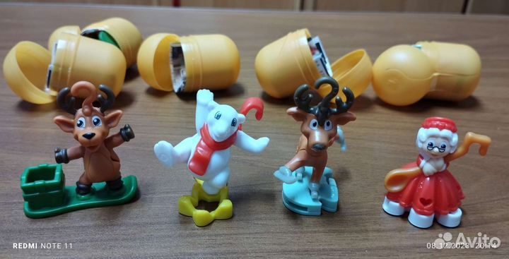 Новогодняя серия киндер