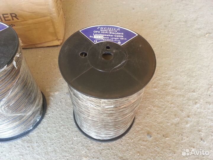Кабель акустический premier SCT-08 2х4мм 100м