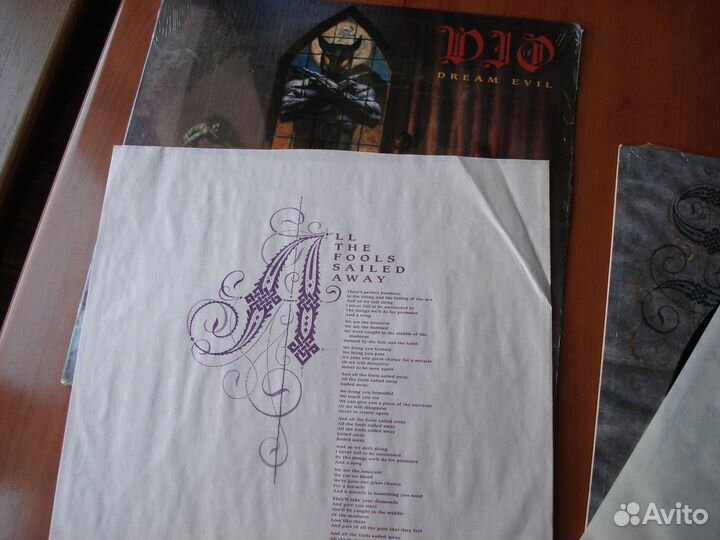 Dio - Sacred Heart американский первопресс