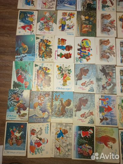 Лот открытки 80 шт 90 х СССР Зарубин Четвериков